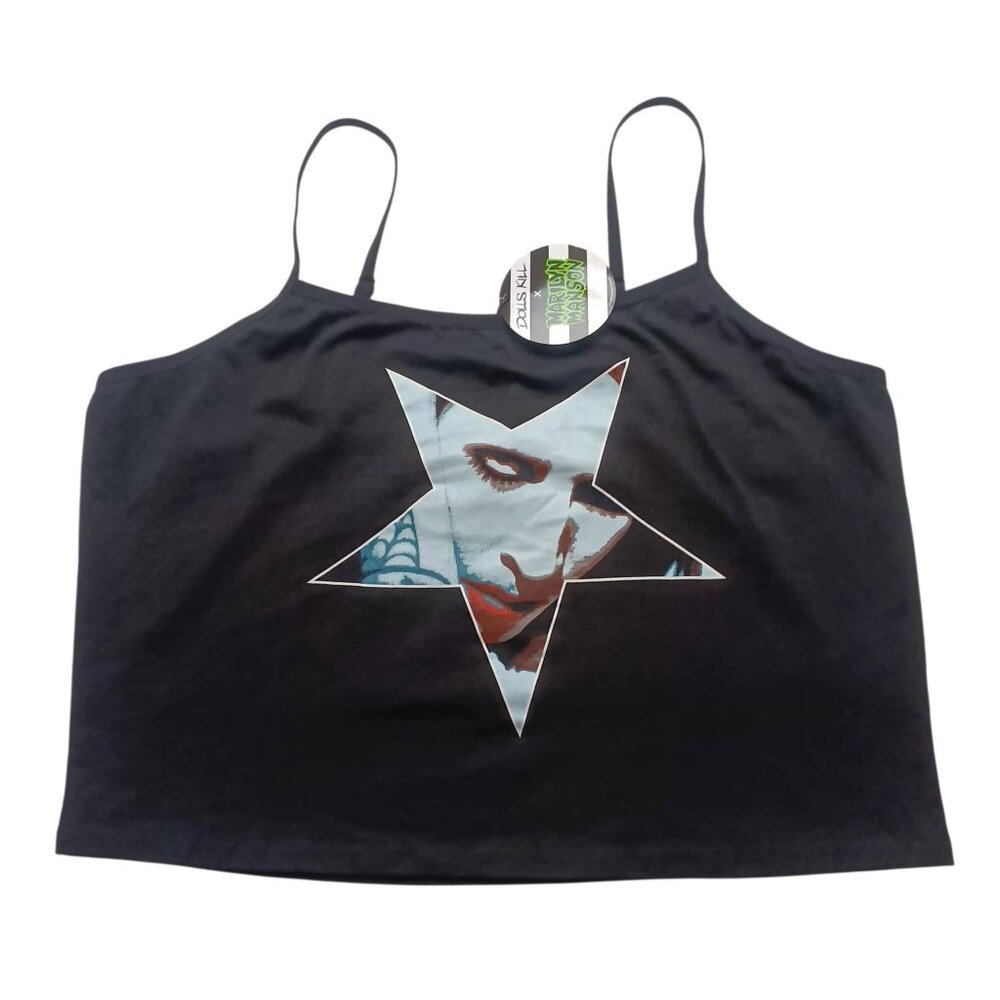 DOLLS KILLL x MARILYN MANSON WOMENS CROP TOP SZ 2X NWT UNRELEASED